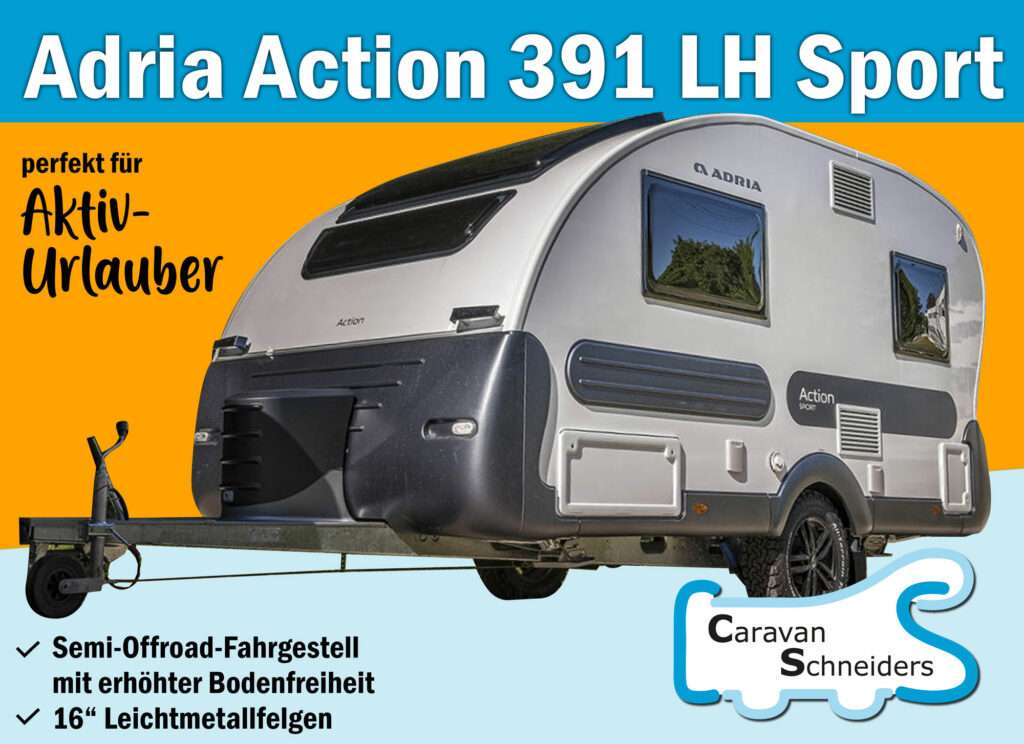 Adria Action 391 Verkauf Wohnwagen