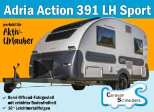 Adria Action 391 Verkauf Wohnwagen